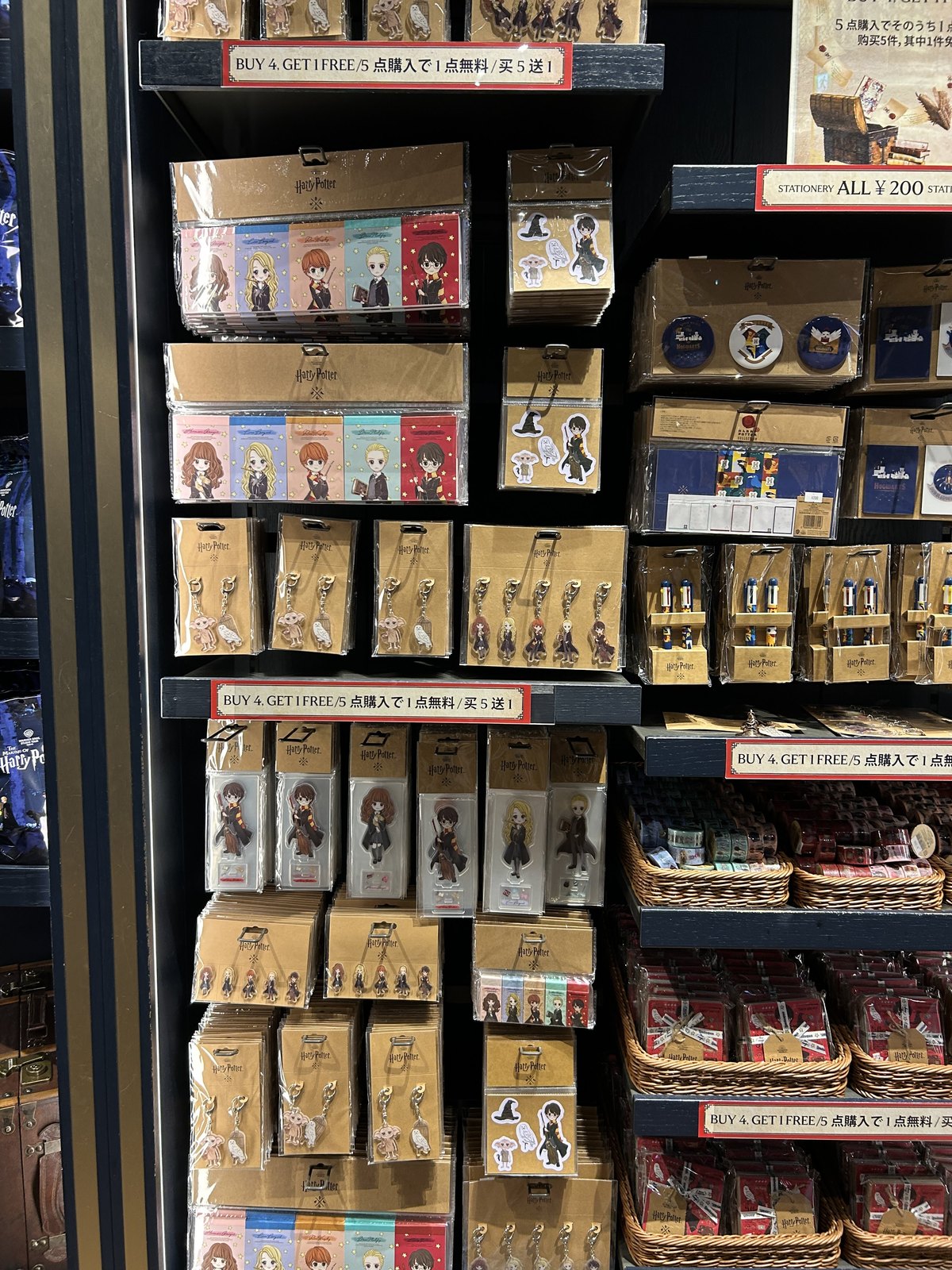 Harry Potter character stationery, notebooks and small gifts