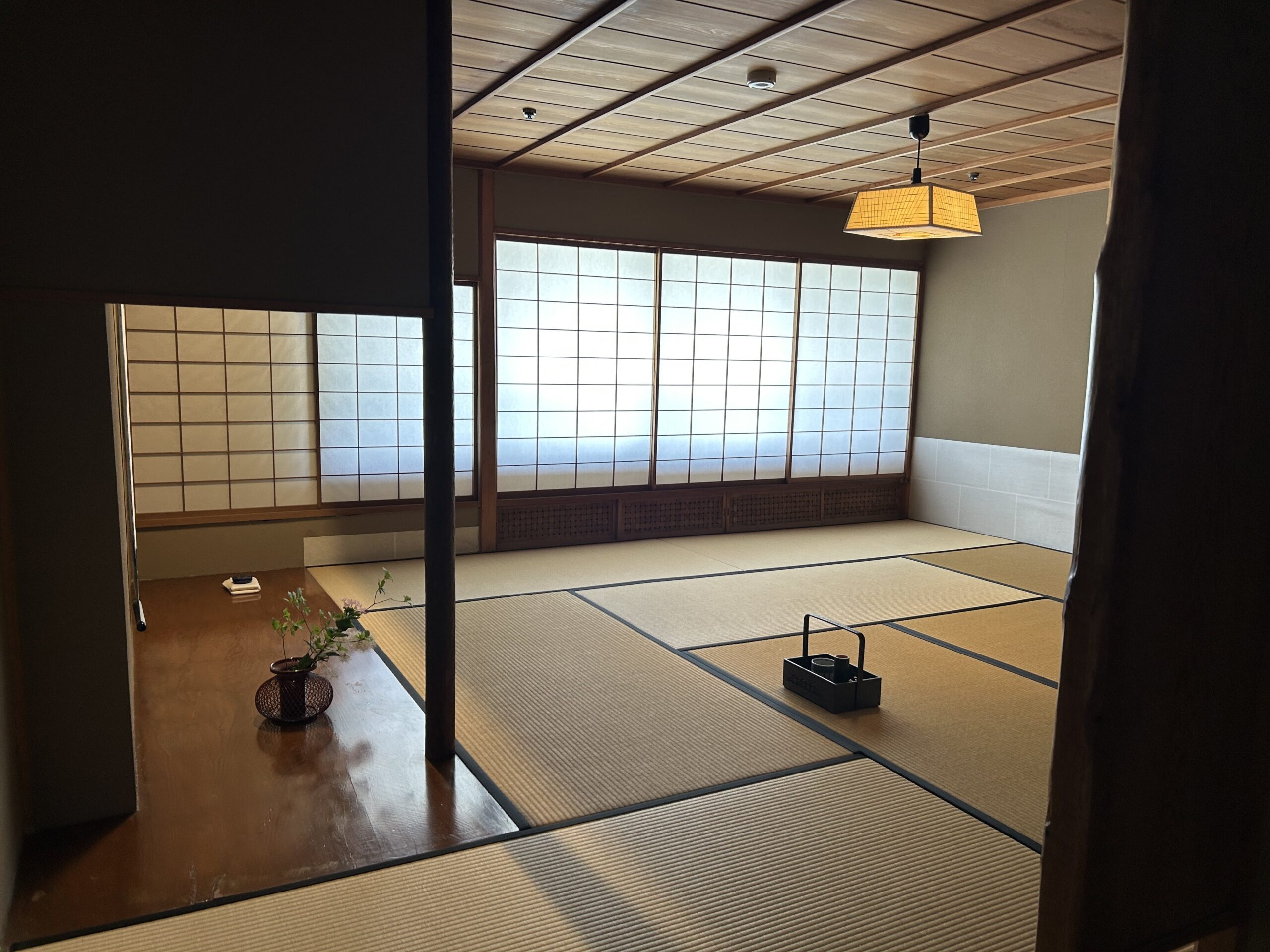 Interior of the Guan tea room in The Club at Shima Kanko Hotel